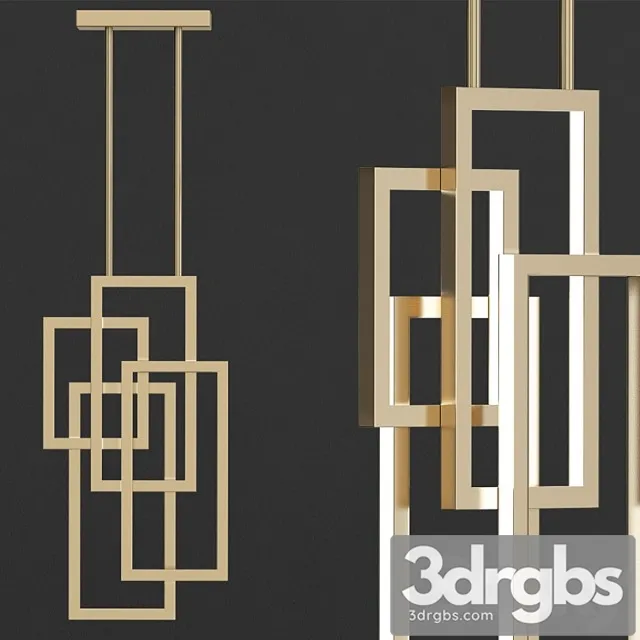 Chandelier edge 3D Model Free