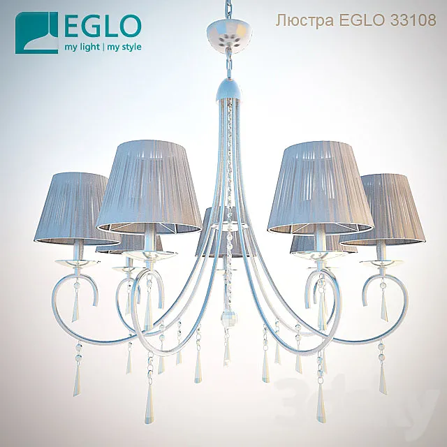 Chandelier EGLO 33108 3DModel