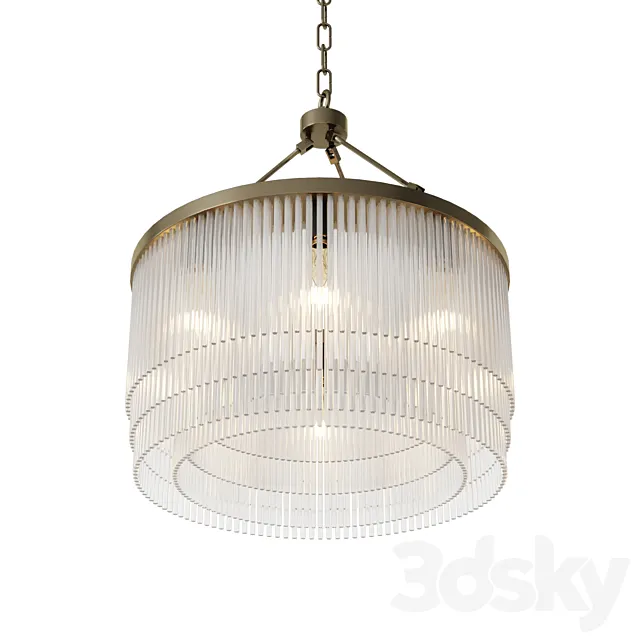 CHANDELIER EICHHOLTZ 114396 HECTOR (SIZE S) 3D Model