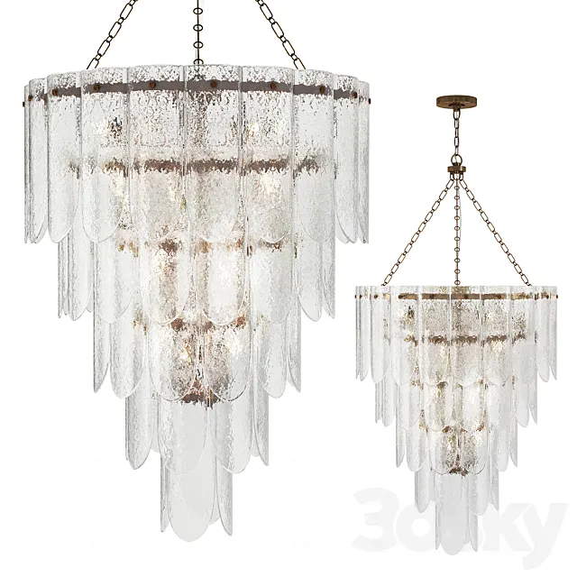 Chandelier Eloise Arteriors Home 3D Model