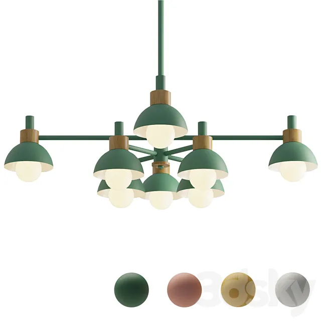 Chandelier FANTA A 8 Anzazo Lampatron Free Download