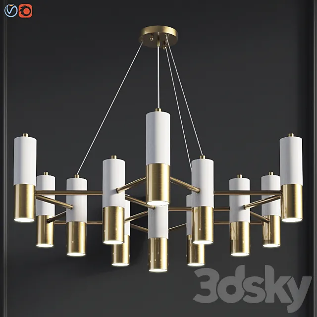 Chandelier Favorite 1600-13P Ultra - Favorite 3DModel