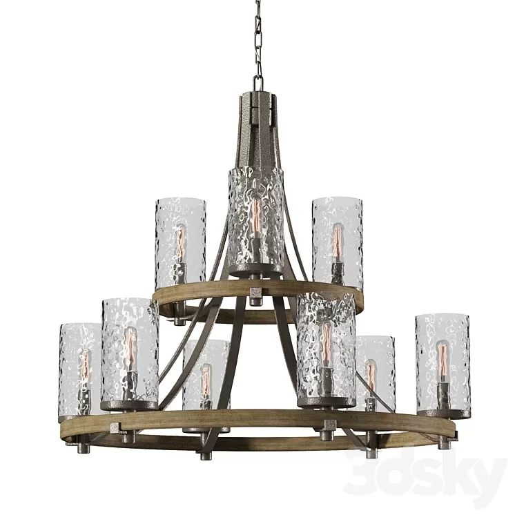 Chandelier FEISS ANGELO QN-ANGELO9 3D Model Free