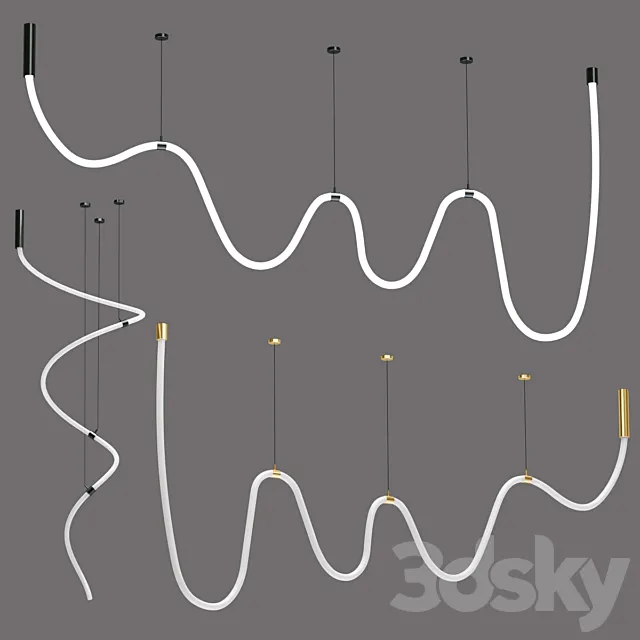 Chandelier Freelight Pdnt Centrsvet 3D Model