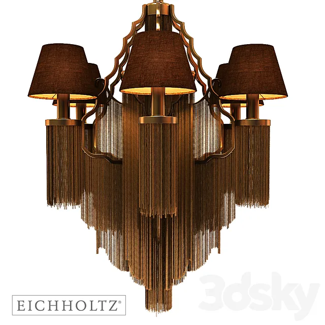 Chandelier Fringe S Eichholtz 3D Model