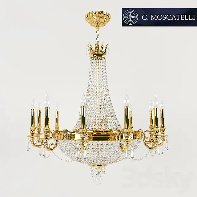 Chandelier G.Moscatelli 3DModel
