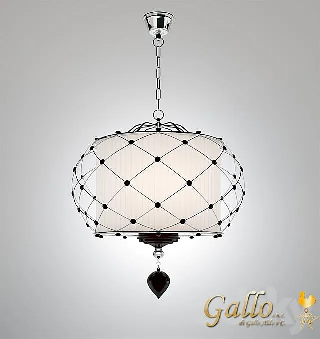 Chandelier Gallo P9815_04 3D Model