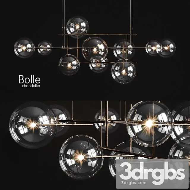 Chandelier gallotti & radice bolle horizontal 3D Model Free