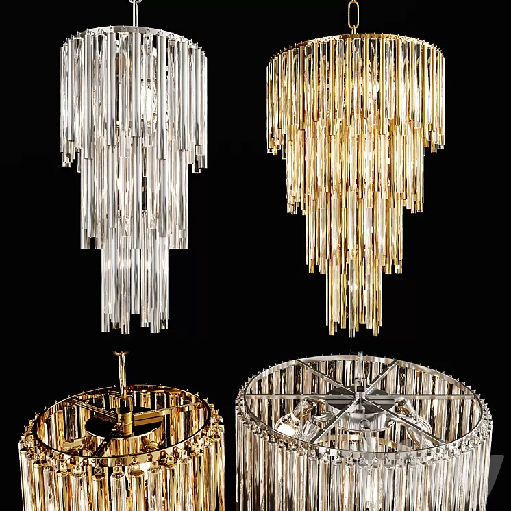 Chandelier Gigi L S. 3D Model