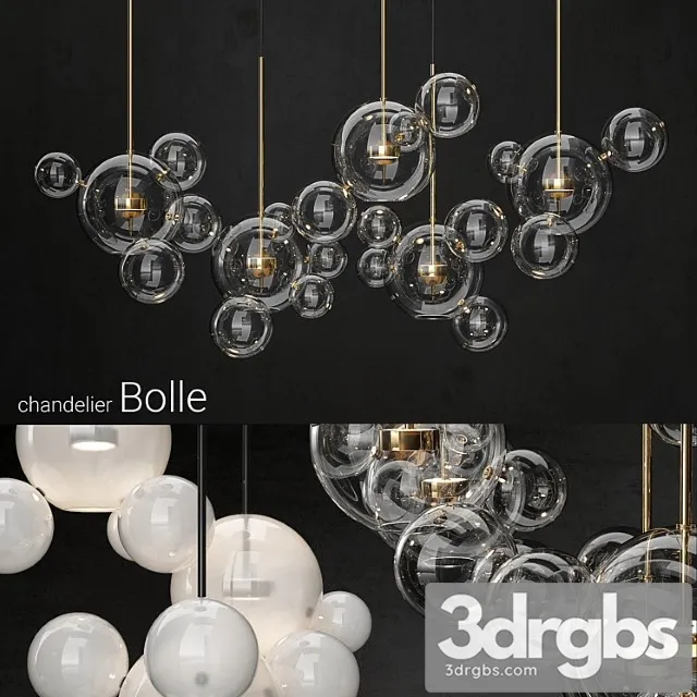 Chandelier giopato & coombes bolle 24 lights 2 3D Model Free