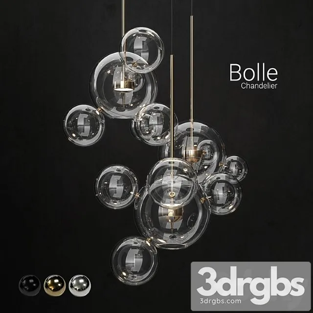 Chandelier giopato & coombes bolle14 lights 2 3D Model Free