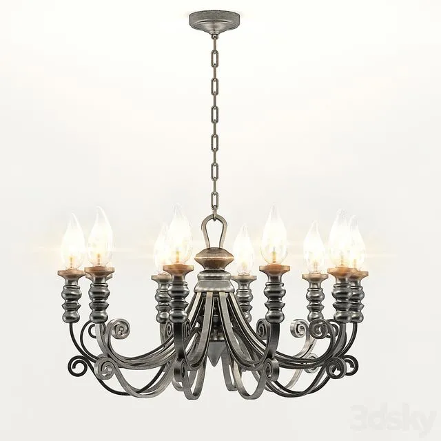 Chandelier Greece 3D Model