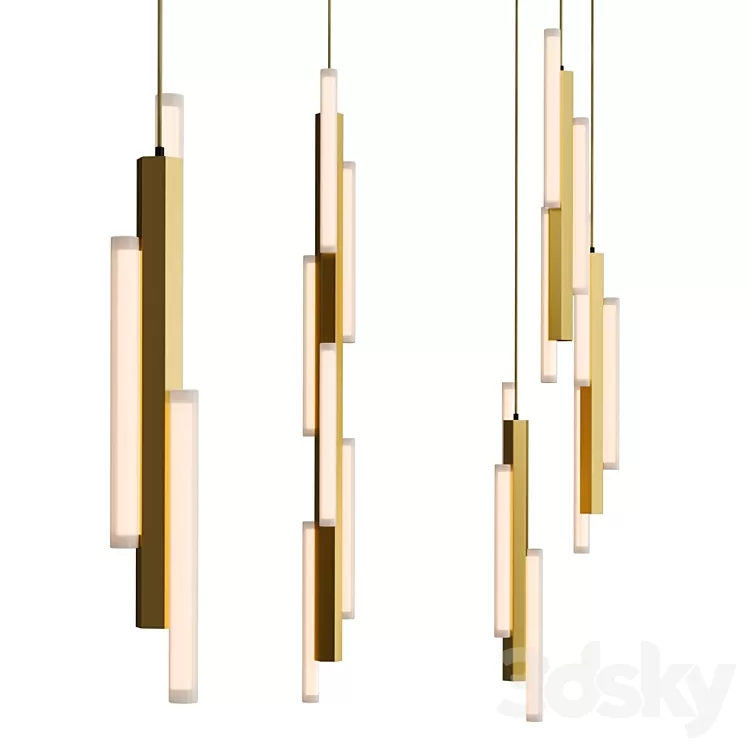 CHANDELIER HAIL collection 3D Model Free