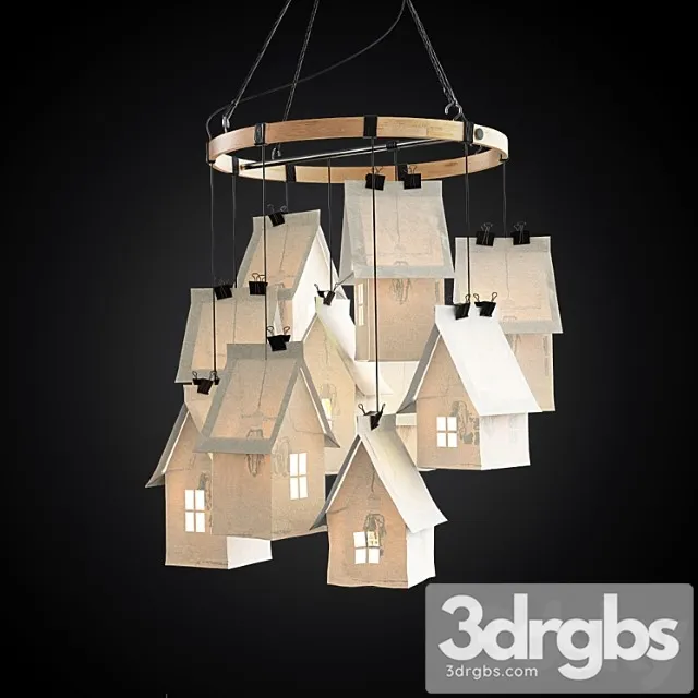 Chandelier Handmade 3D Model Download