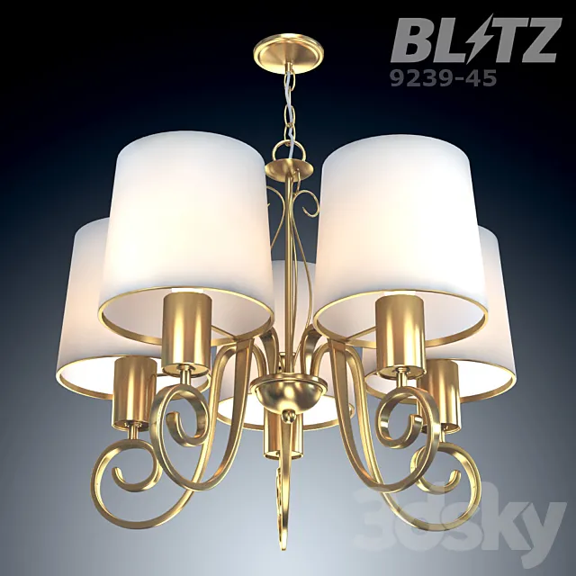 Chandelier hanging Blitz 9239-45 3DModel