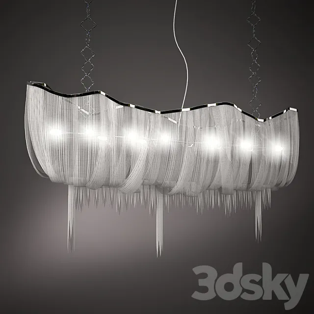 Chandelier Hudson Furniture 3D Model