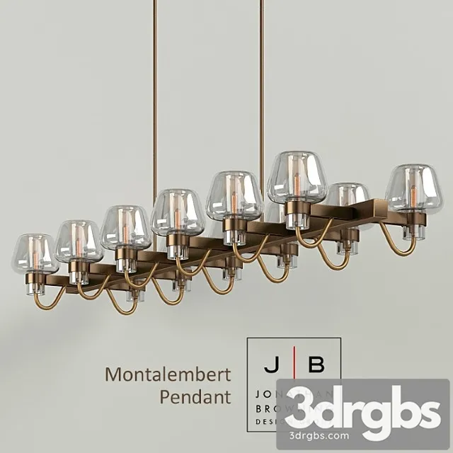 Chandelier I Bra Jonathan Browning Montalembert 3D Model Free
