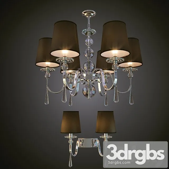 Chandelier I Bra Newport 3D Model Free