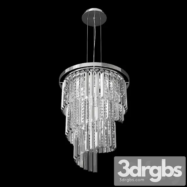 Chandelier ideal lux carlton sp8 3D Model Free