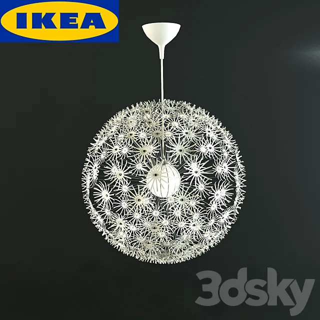 chandelier ikea maskros 3DModel