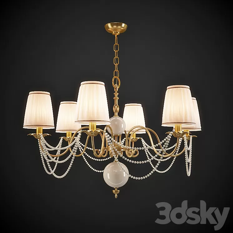 Chandelier IL Paralume Marina 1794 / CH6 3D Model