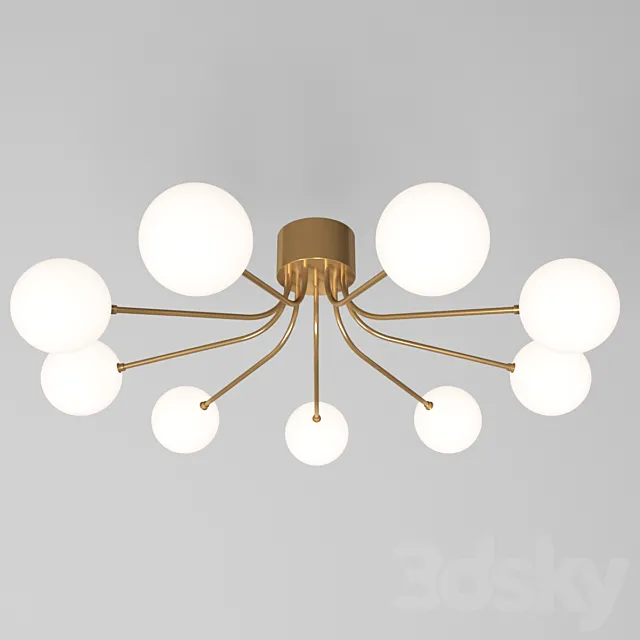 Chandelier ILANEL ORBIT 3DModel