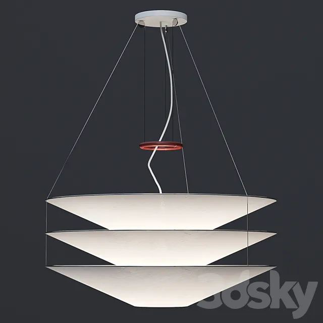 Chandelier Ingo maurer floatation 3DModel