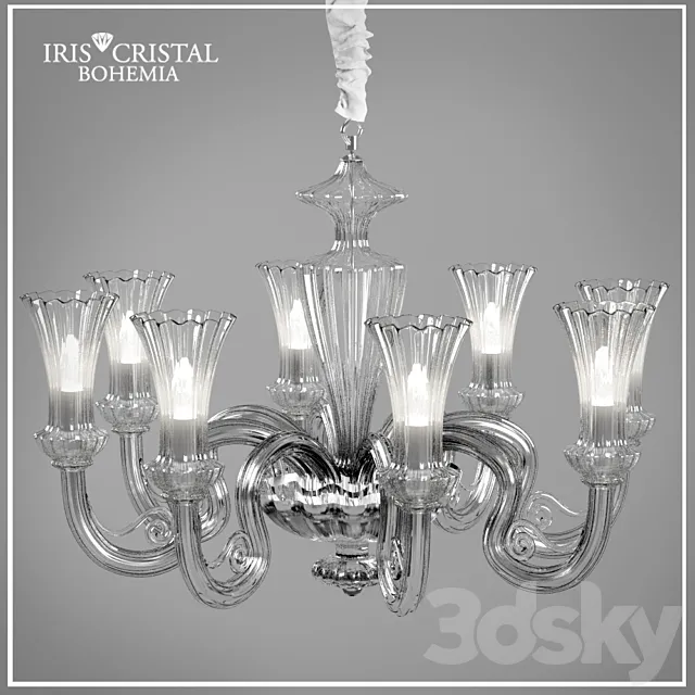 chandelier IRIS Michigan 650178 3DModel