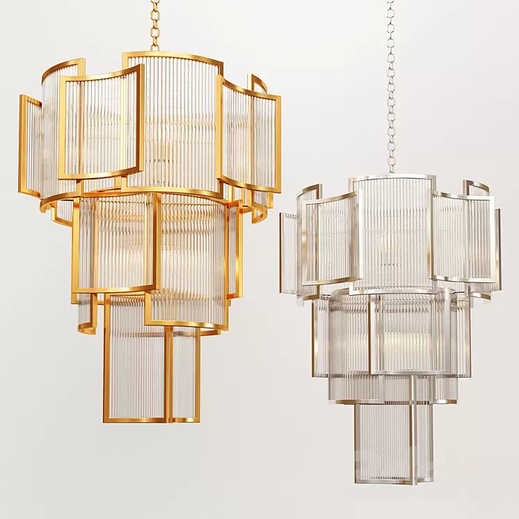 Chandelier Jet Set 3D Model