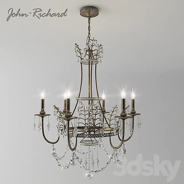 Chandelier John Richard AJC-8756 3D Model