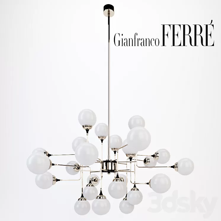 “chandelier “”KALLIOPE”” GIANFRANCO FERRE” 3D Model