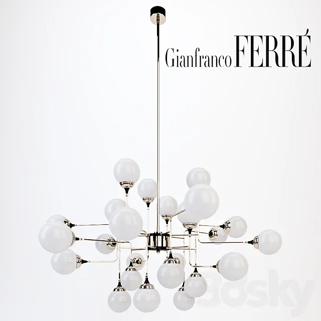 chandelier "KALLIOPE" GIANFRANCO FERRE 3DModel