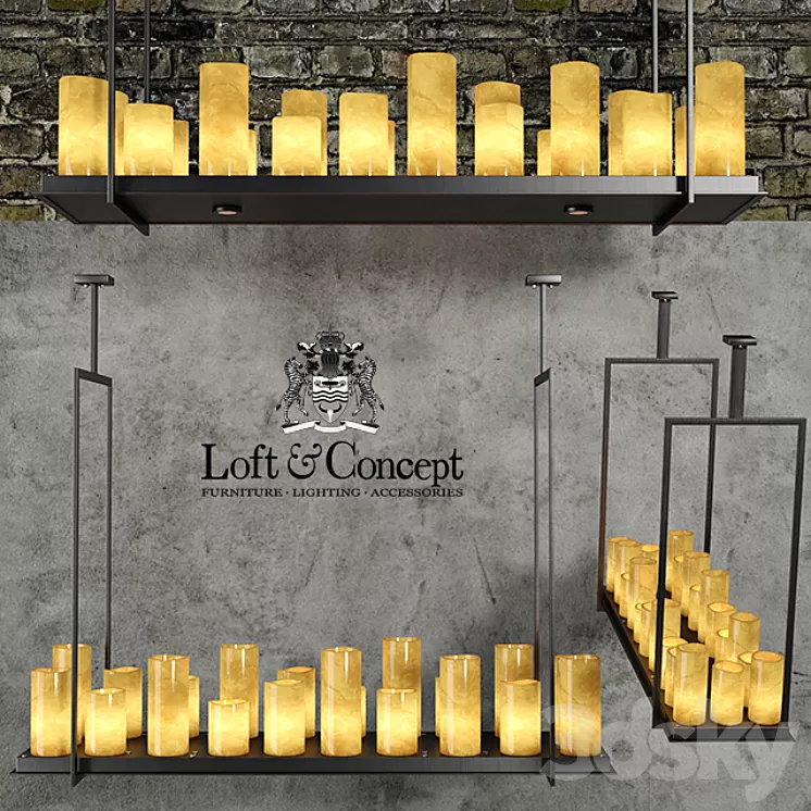 Chandelier Kevin Reilly Altar 3D Model