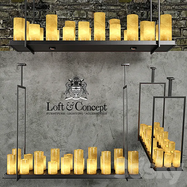 Chandelier Kevin Reilly Altar 3DModel