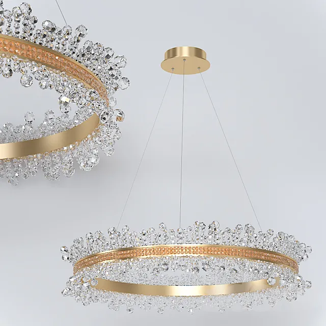 Chandelier Kink Light 600 3D Model