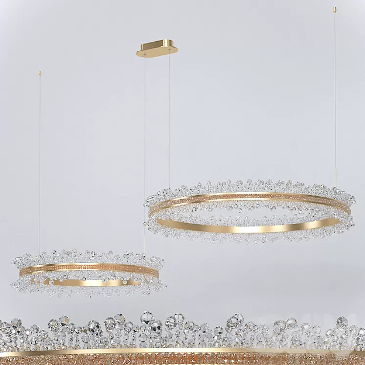 Chandelier Kink Light 600 800 3D Model