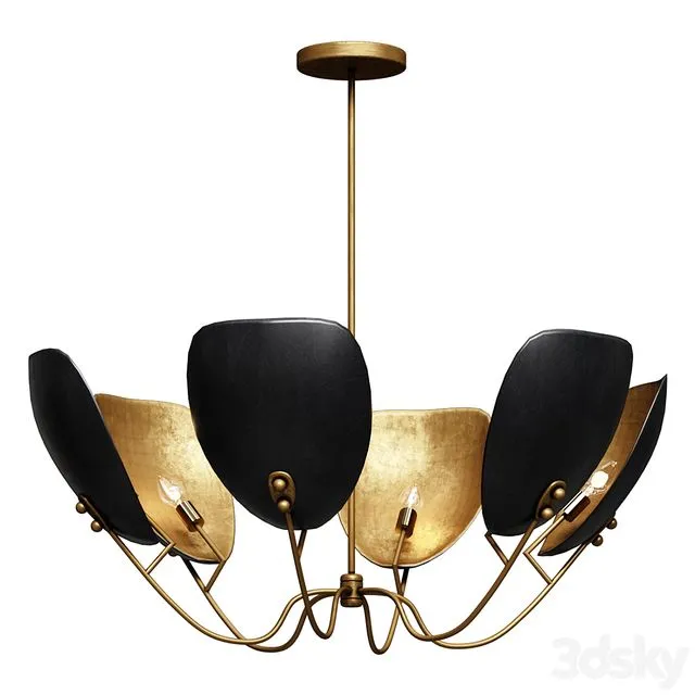 Chandelier Lamp SAVO CHANDELIER 3D Model