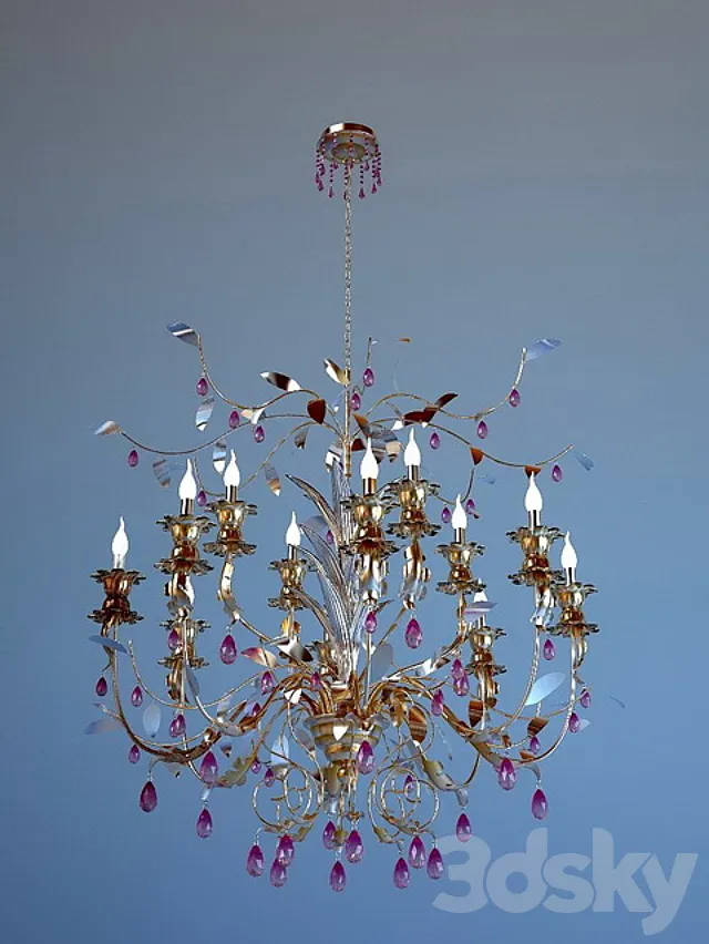 chandelier Lampadari 5572_12 3D Model