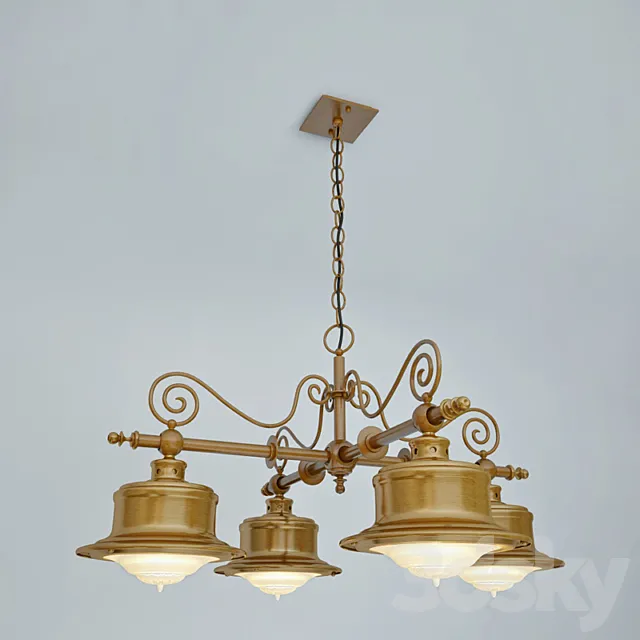 Chandelier L'arte Luce 3DModel