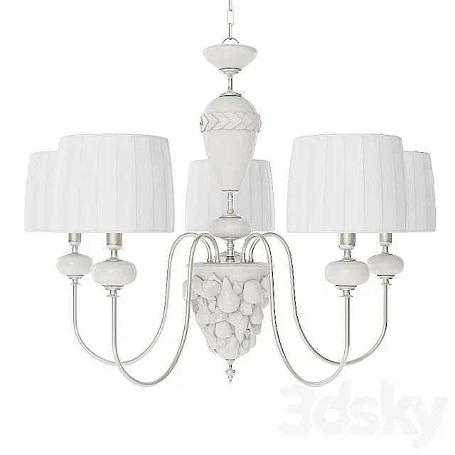 Chandelier Le Porcellane Frutti 3DModel