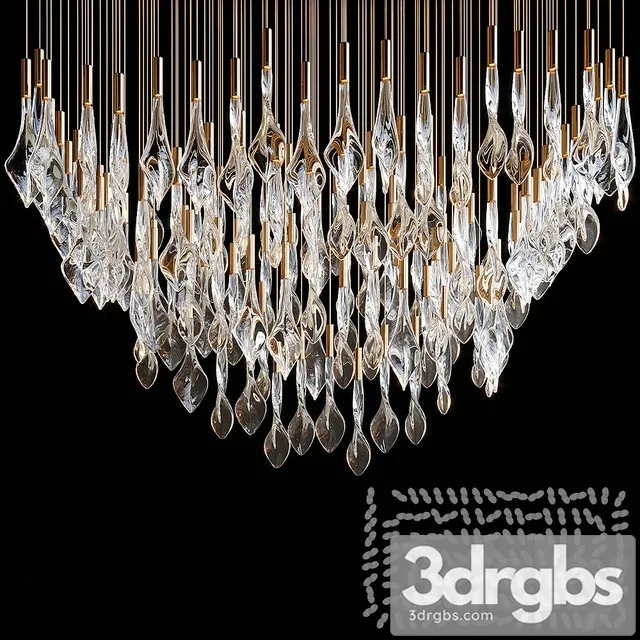 Chandelier Light Vargov 11 3D Model Free