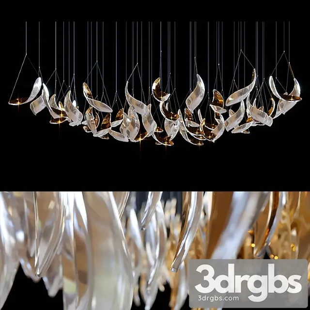 Chandelier Light Vargov 214 3D Model Free