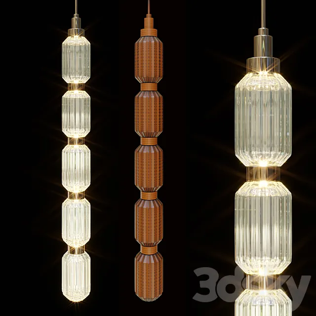 Chandelier Light Vargov 3D Model