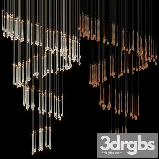 Chandelier Light Vargov 3D Model Free