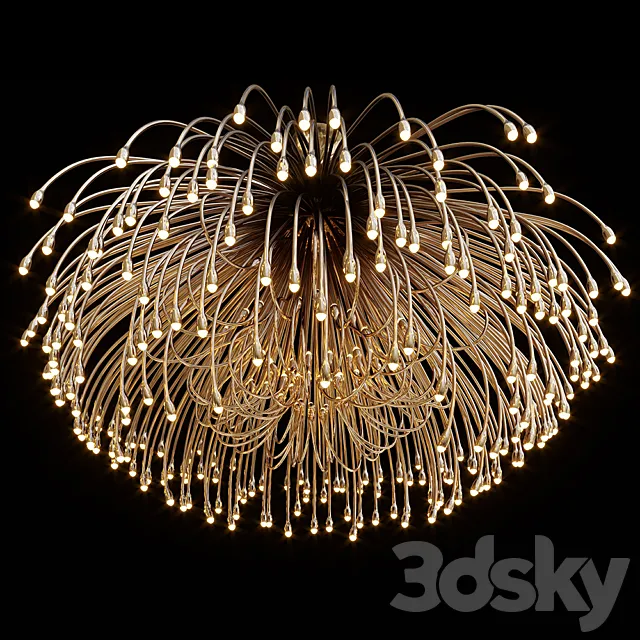 Chandelier Light Vargov 3DModel