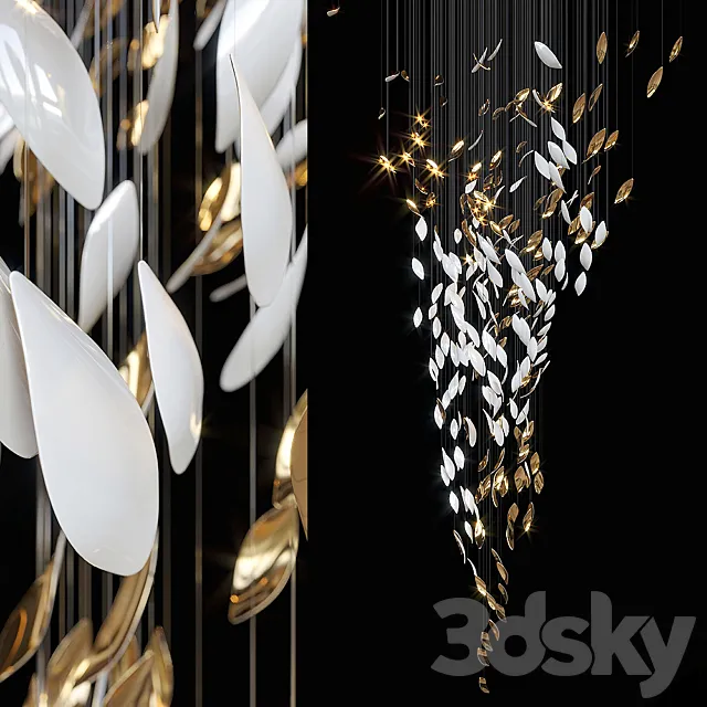 Chandelier Light Vargov 3DModel