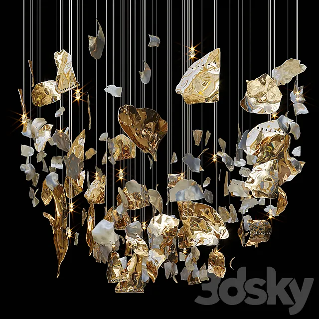 Chandelier Light Vargov 3DModel