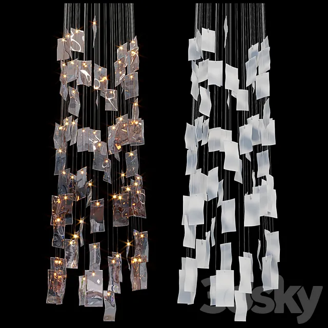 Chandelier Light Vargov 3DModel