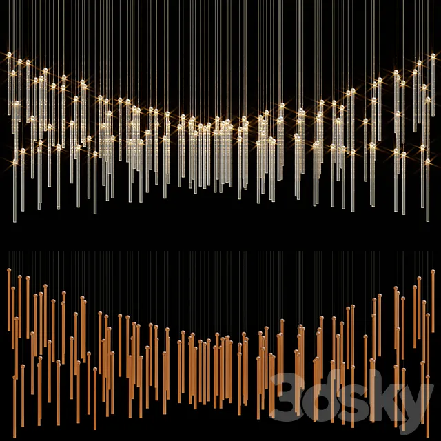 Chandelier Light Vargov 3DModel