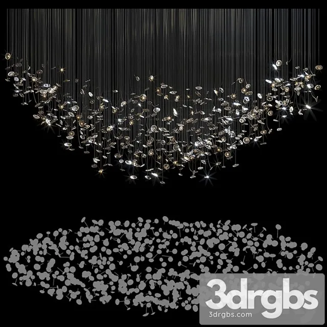 Chandelier light vargov - fiber_4